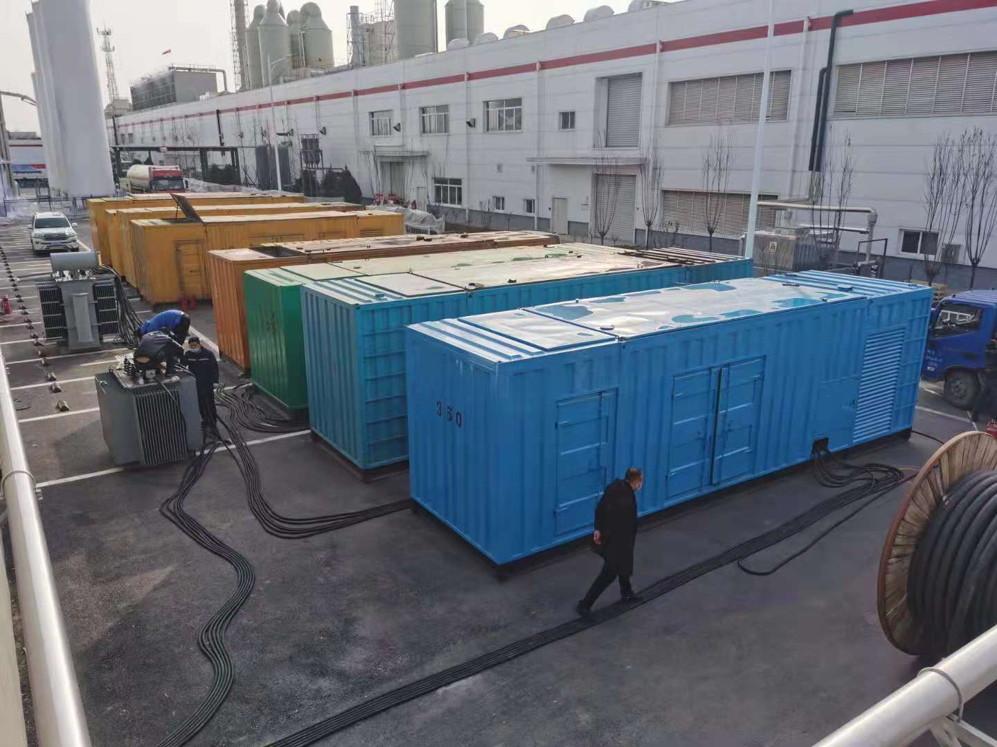 罗山出租发电机-柴油发电机组三相采用什么接法